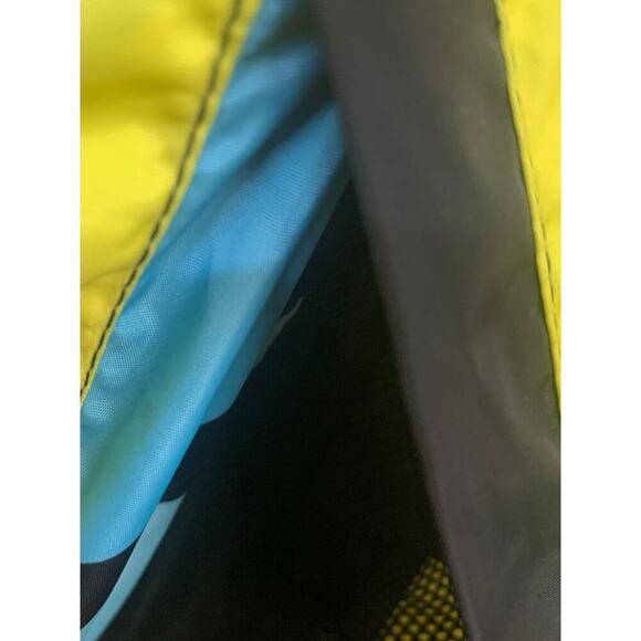 Reason Brand Peace Sign RELAX ANORAK Abstract Mesh Lined Windbreaker Men's L NEW - Picture 8 of 12